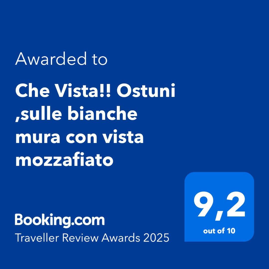 Che Vista!! Ostuni ,Sulle Bianche Mura Con Vista Mozzafiato Ngoại thất bức ảnh